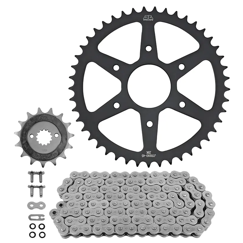 Kit chaîne JT Sprockets 520 15X45 KTM 390 Duke ABS 2021-2023 Husqvarna 401 Svartpilen Vitpilen 2018-2023