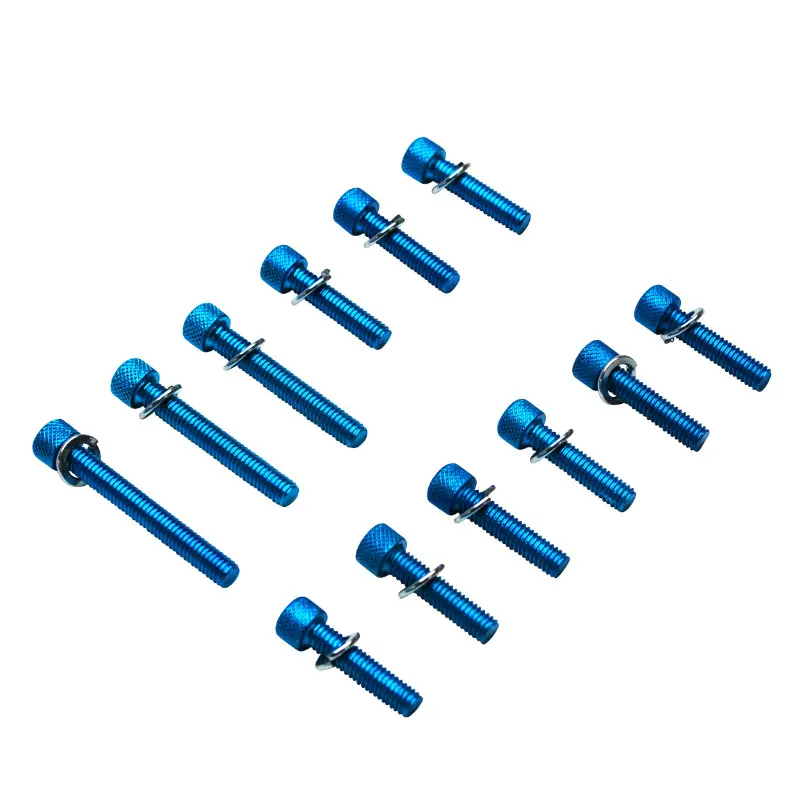 Kurbelgehäuseschraube Replay Aluminium MBK 50 Booster Yamaha 50 BWS 6X25-40-45 (Satz 12)