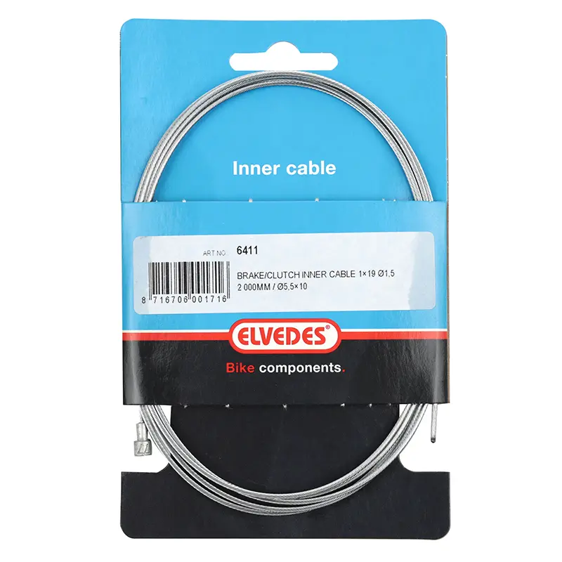 گیلوانائزڈ سٹیل Elvedes روڈ بریک کیبل 2.00 m