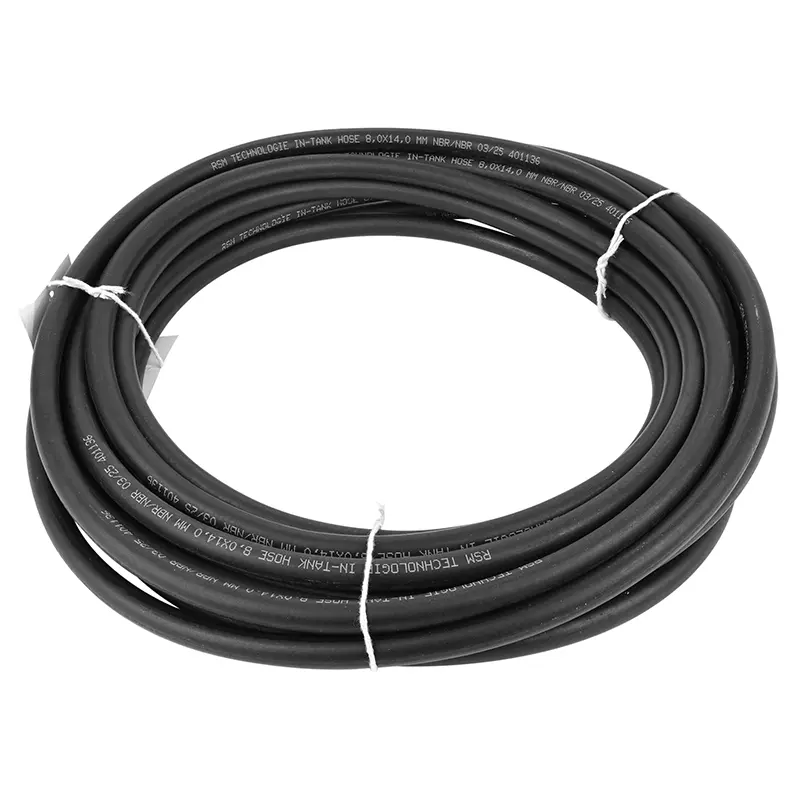 Durite essence 8x14 noir rouleau 10 m Sélection P2R