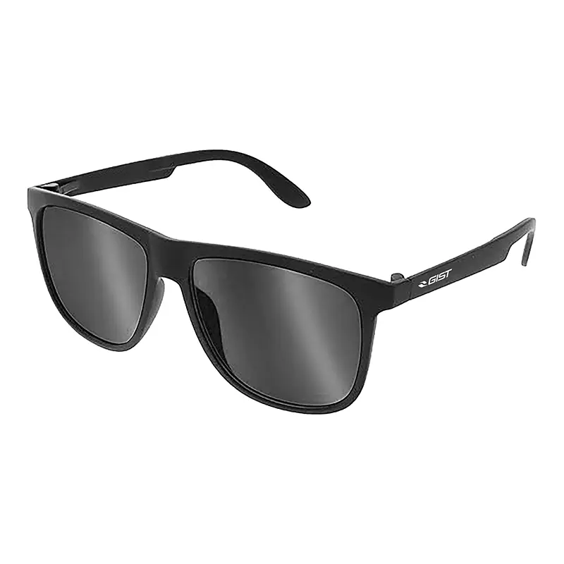 Lunettes vélo adulte Gist Sunny monture noire verre noir