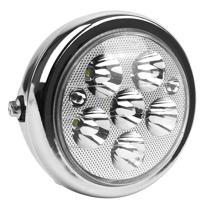 Scheinwerfer-Optik Elektro-Scooter anpassbar Citycoco LED chrom 48-60-72V P2R