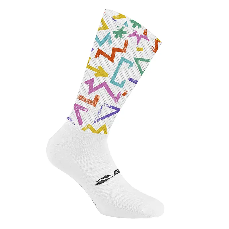 Chaussettes Gist Vela motif géométrique été antibactérien 43-47 hauteur 20 cm