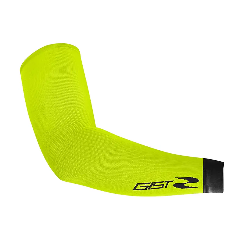 Manchettes Gist Meraklon jaune fluo taille L-XL (paire)