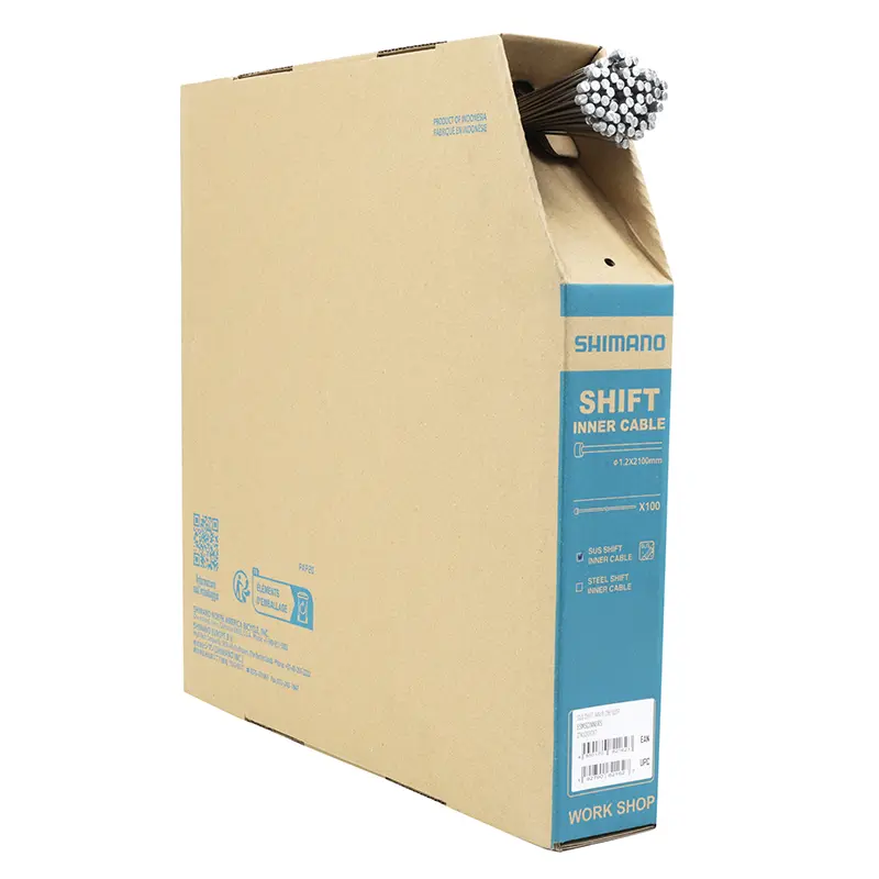 Schaltzug Shimano Edelstahl D1.2MM L2.1M Box à 100