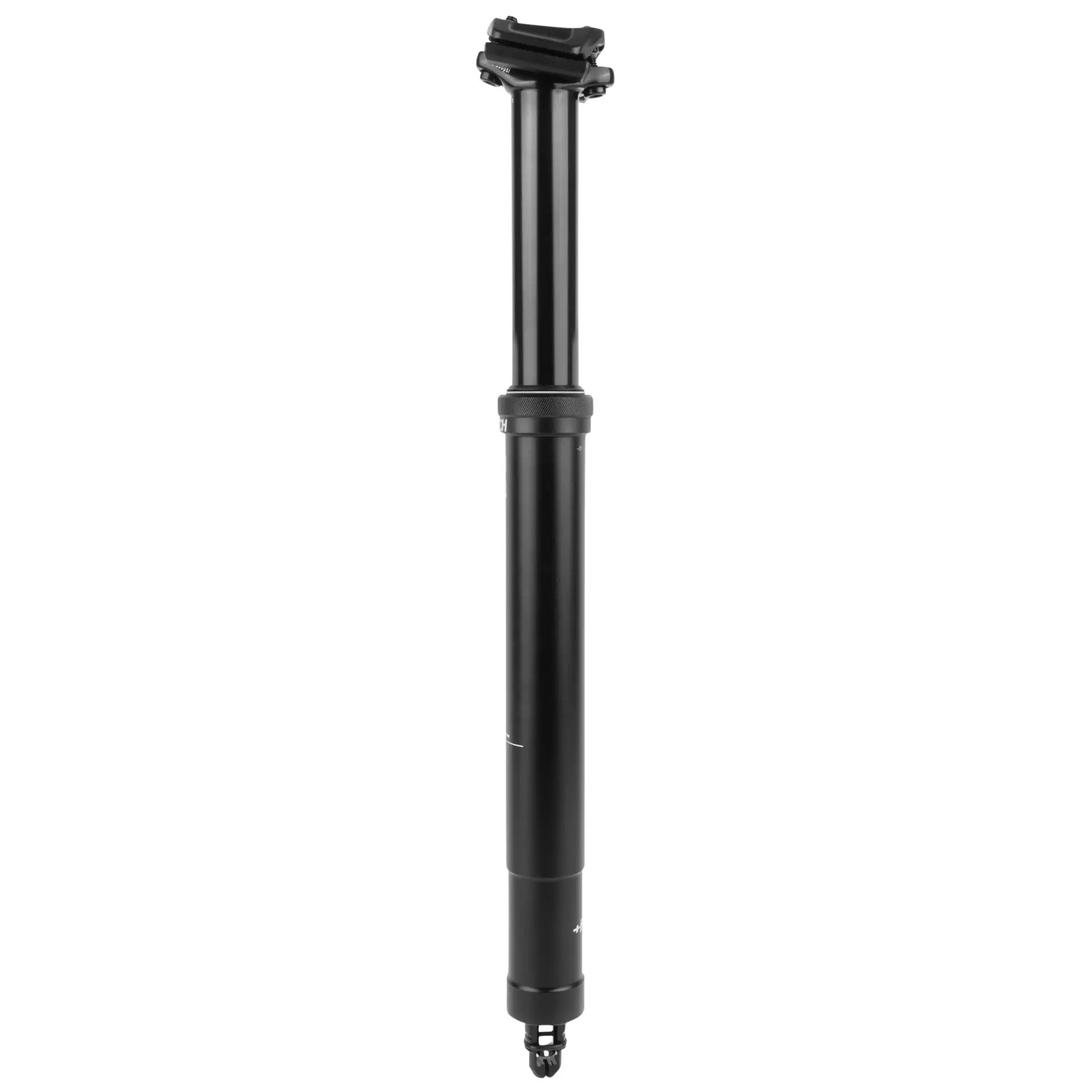 Teleskop-Sattelstütze MTB Switch SWR-150 Alu schwarz Ø 31.6 L451MM (Verstellung per Innenzug, einstellbarer Federweg 160-135MM in 5MM-Stufen) Klemmbefestigung - Luftkartusche mit Druck — Ansicht 2