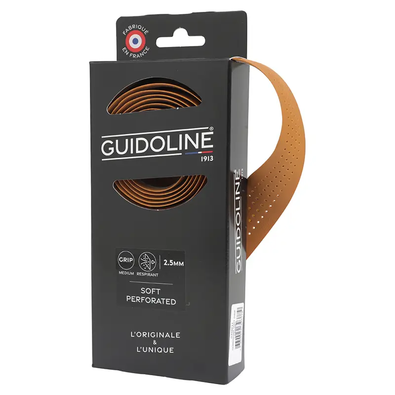 شريط مقود VELOX Soft Grip مثقوب كاراميل