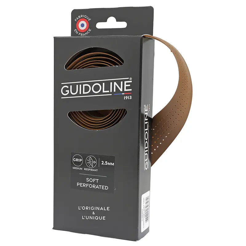 Lenkerband Velox Soft Grip perforiert braun