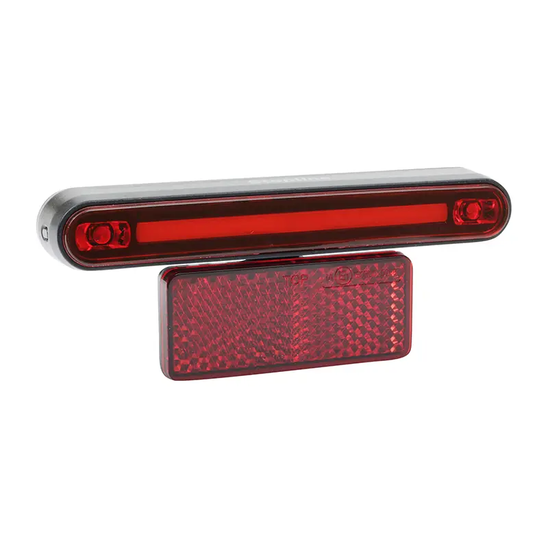 リアライト 電動自転車用 Marwi Stopline 6-12V 黒 StVZO認証 取付間隔 50-80 mm