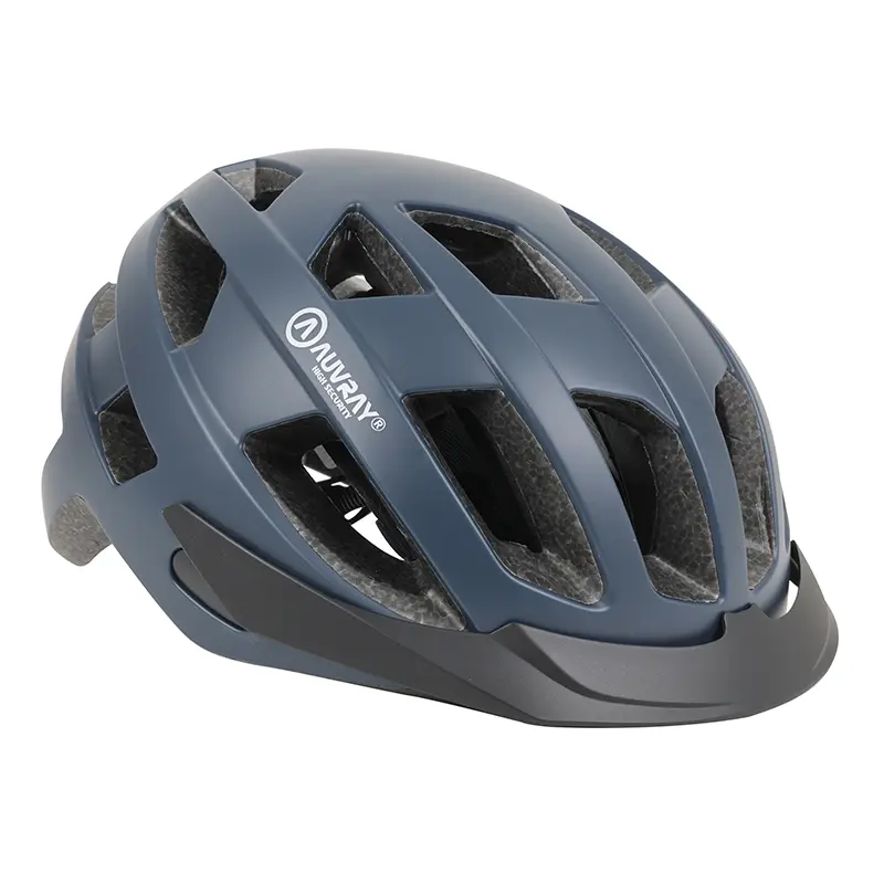 Fahrradhelm Erwachsene Auvray Protect urban blau In-Mold Größe L (59-63 cm)