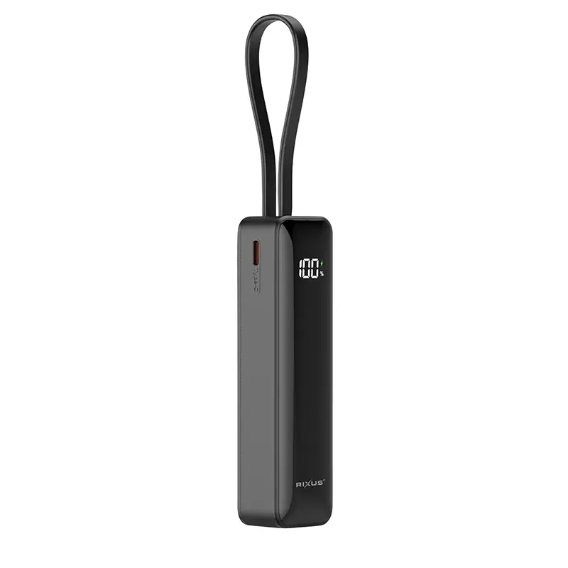 Externer Akku Rixus 5000 mAh 5V USB-C/USB-A RXPB03