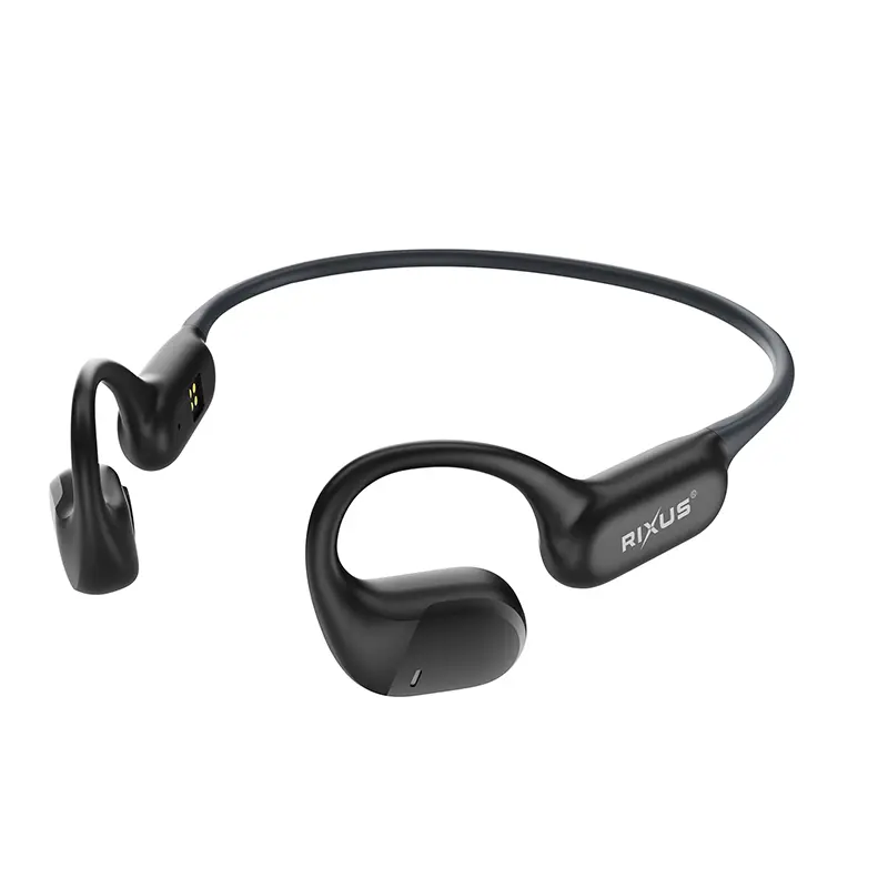 Freisprech-Ohrhörer Bluetooth 6.0 Rixus 180 mAh 17h Laufzeit schwarz mit USB-A-Kabel RXBH35