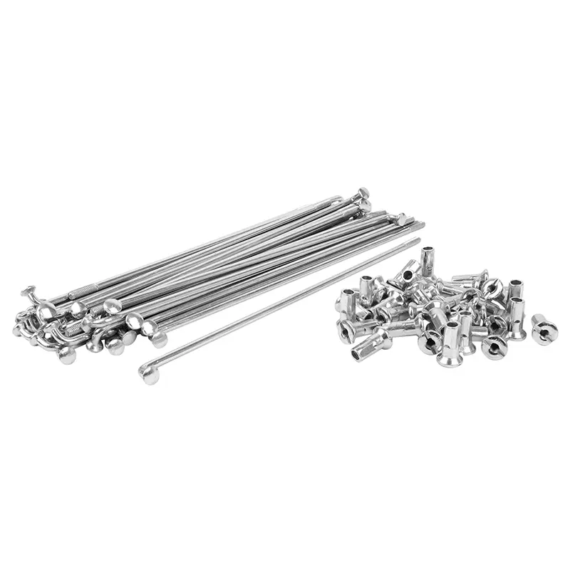 Rayon roue cyclomoteur adaptable MBK 51 Motobecane diamètre 3,5 x 180 mm (lot de 36 avec écrou)