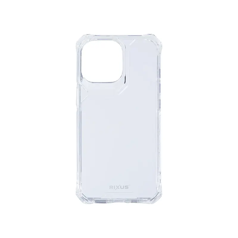 Coque smartphone Rixus Armor-X anti-choc pour Apple iPhone 14 Pro Max transparente