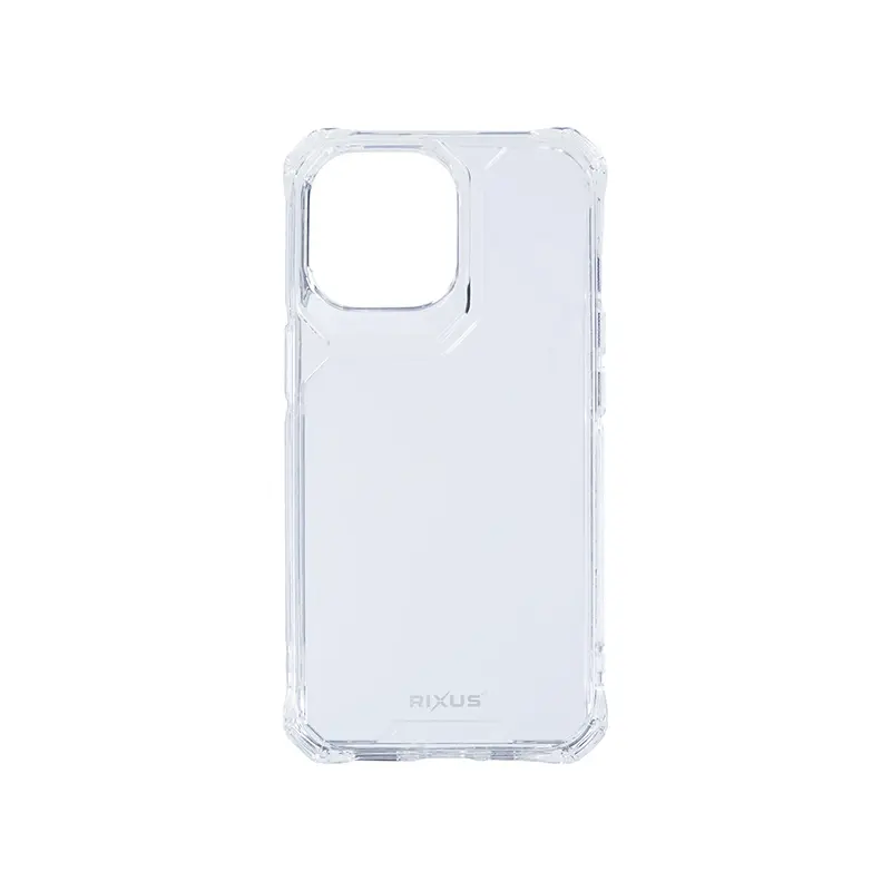 Handyhülle Rixus Armor-X stoßfest für Apple iPhone 14 Pro transparent