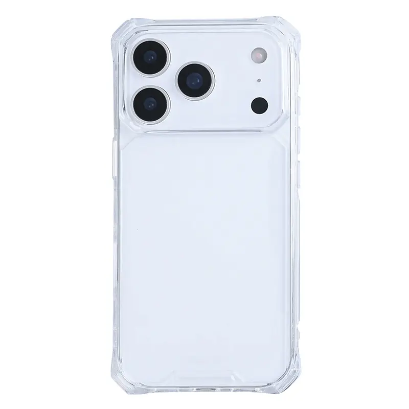 Rixus Armor-X stoßfeste Smartphone-Hülle für Apple iPhone 17 Pro, transparent
