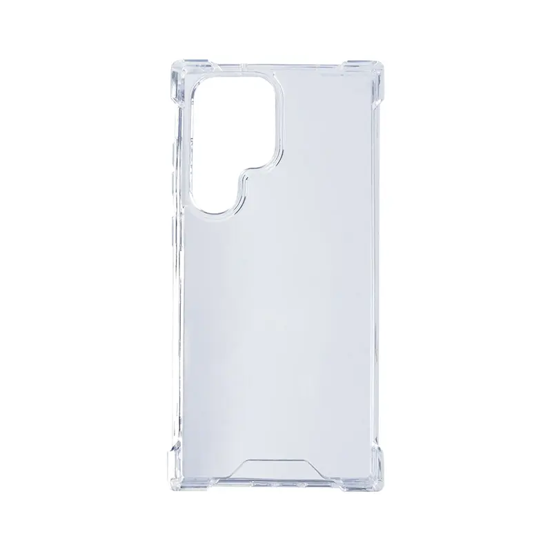 Smartphone-Hülle Rixus Ganzkörper-Schutz für Samsung Galaxy S23 Ultra transparent