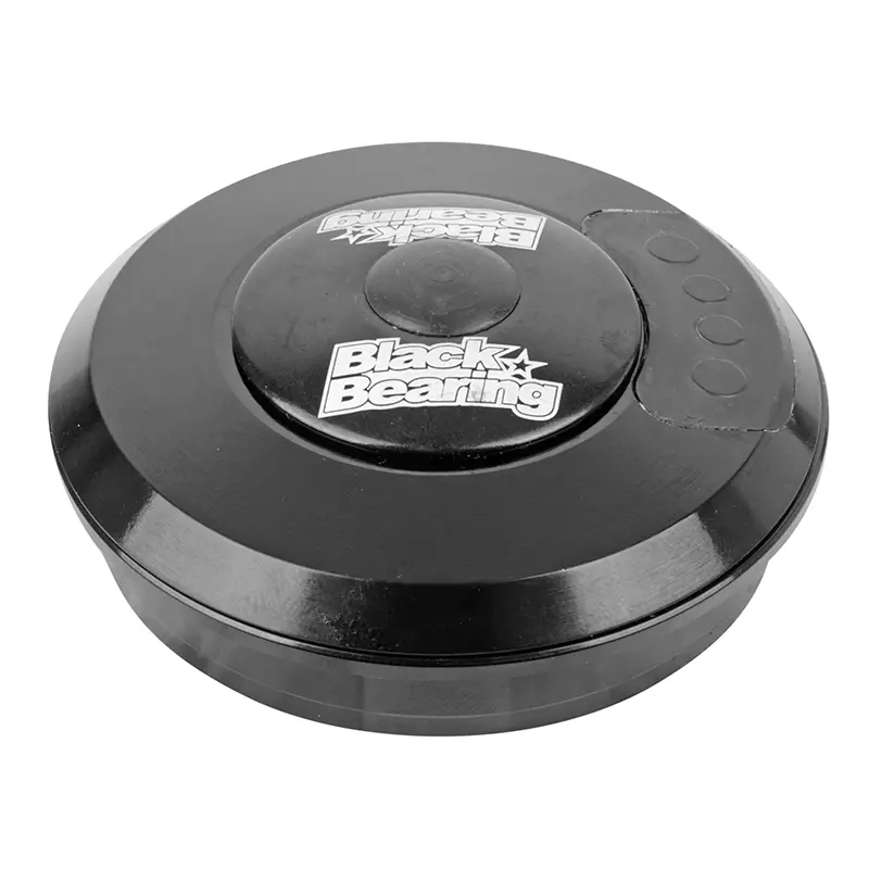 Semi-Integriertes Steuersatz Black Bearing 1"1/8 ZS56MM 28,6 56MM mit Schaltzugdurchführung und Sternverschluss