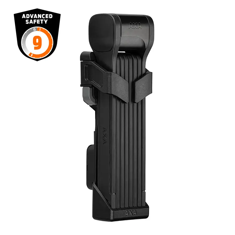 Antivol Pliant AXA Fold 130 Noir avec Support et Compartiment Air Tag