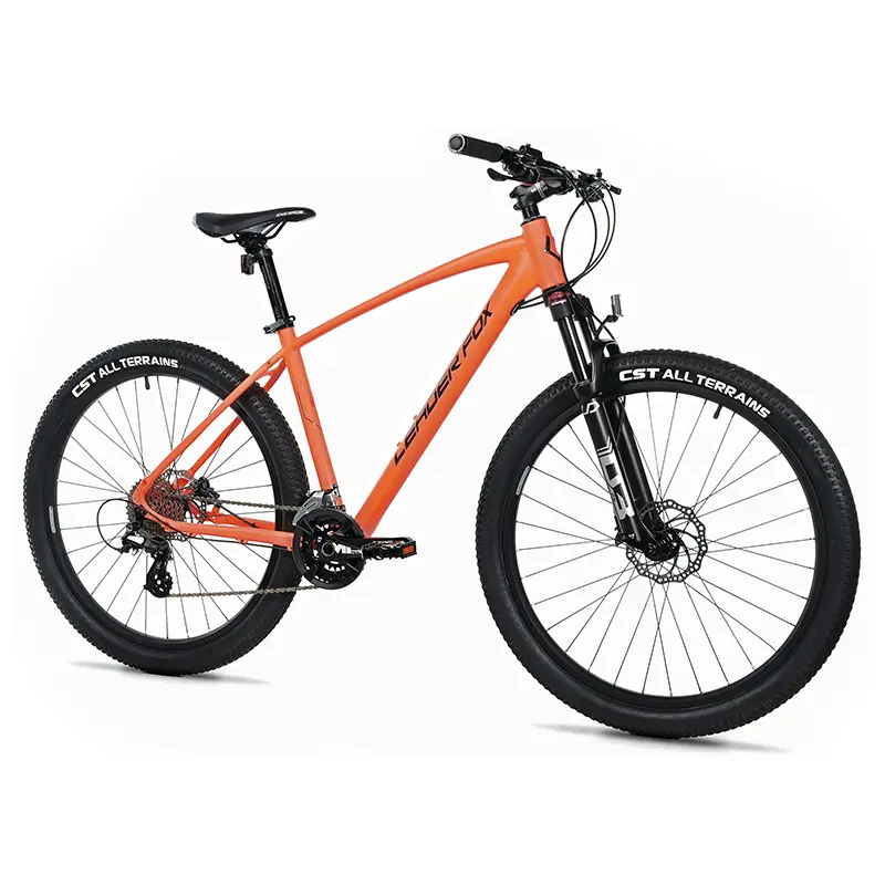 VTT Leader Fox Evolution 2025 27,5 pouces mixte orange mat 8V cadre 16 pouces