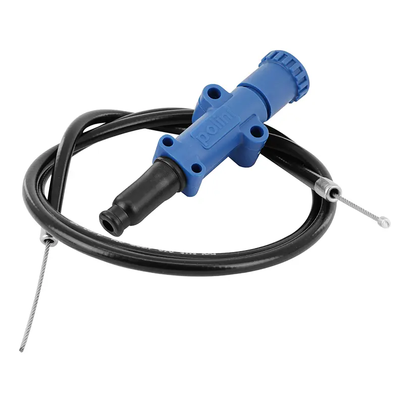 Seilzug-Starter Polini Universal mit blauem Reißzug und Seil