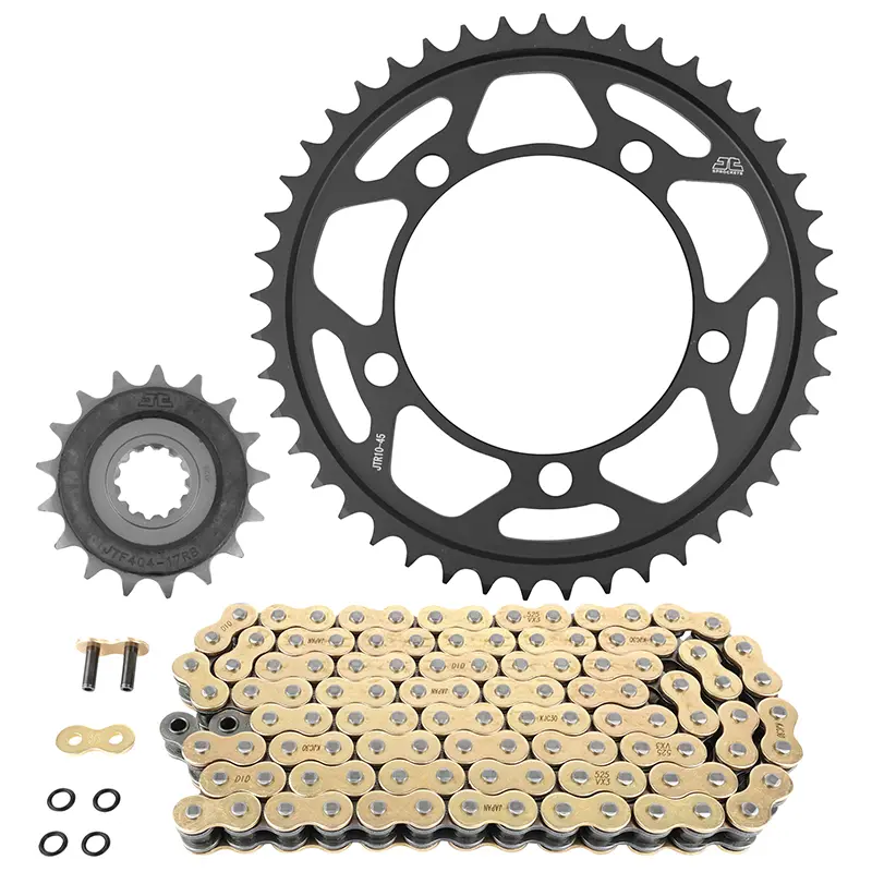 طقم سلسلة قابل للتعديل لـ BMW 1000 S R 2021+ 525 17x45 من JT SPROCKETS