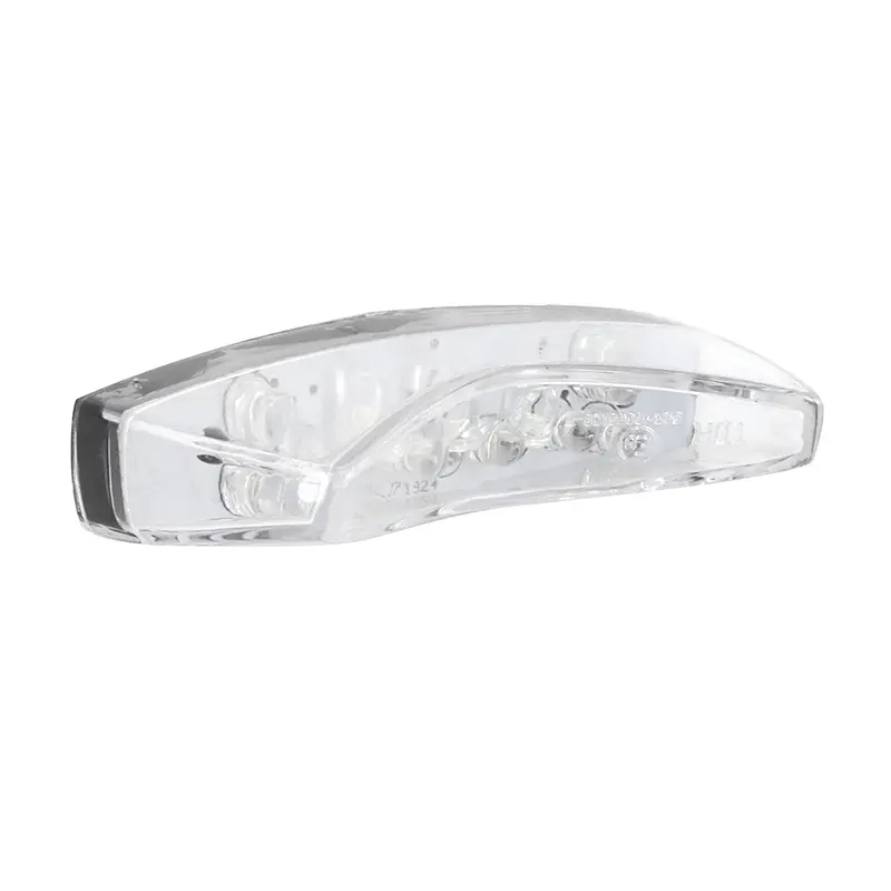 Universelles Rücklicht Replay mit LEDs Space transparent (8 rote LEDs - 3 weiße) CE-geprüft