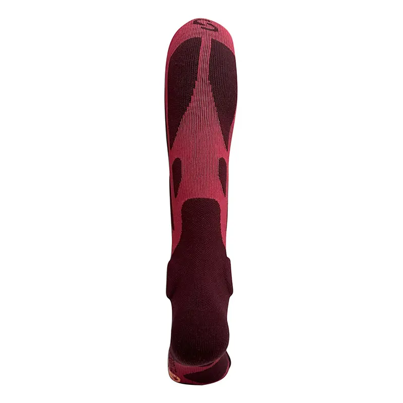 MTB-Schutzsocken Seryt Shelter antibakteriell für Knöchel und Schienbein rot — Ansicht 4