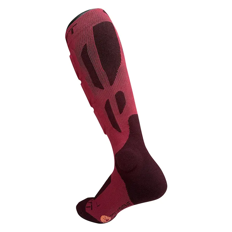 MTB-Schutzsocken Seryt Shelter antibakteriell für Knöchel und Schienbein rot — Ansicht 5