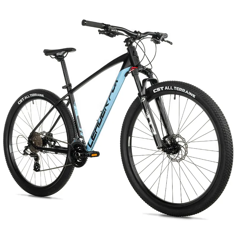 BTT Leader Fox Evolution 29 Preto-Azul, Quadro 20 polegadas