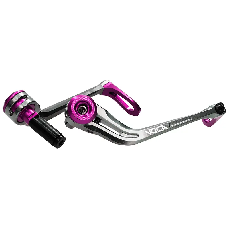 Bremshebel-Schutz Voca Evo Alu CNC Grau-Violett 14mm 148mm