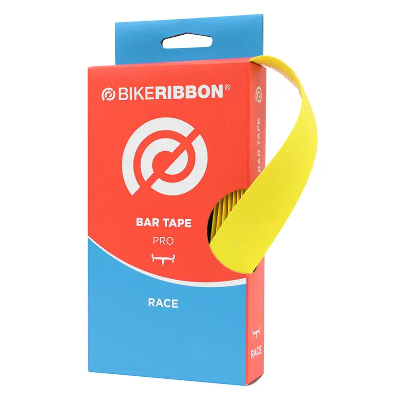 Ruban de guidon liège synthétique Bikeribbon jaune