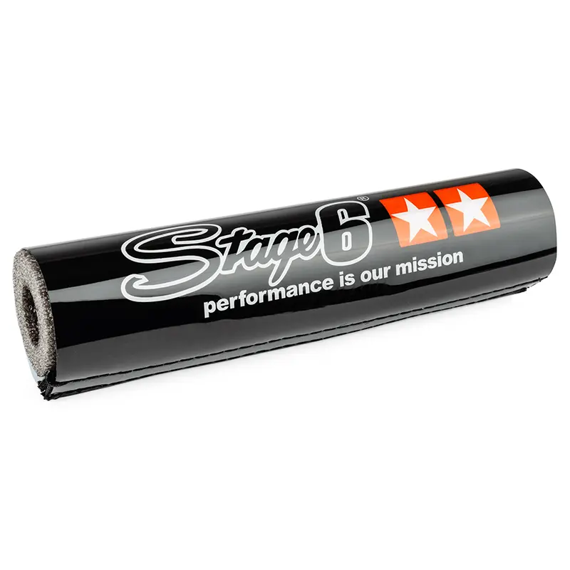اسٹیج 6 180mm سیاہ اسکوٹر اور موٹرائزڈ بائیک کے لیے ہینڈل گریپ فوم