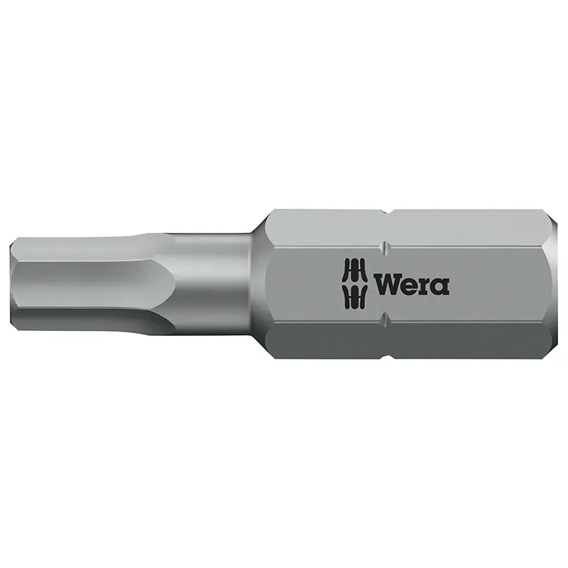Wera 840-1 Hex Plus Z 1-4 Innensechskant-Bit 4 mm L 25 mm