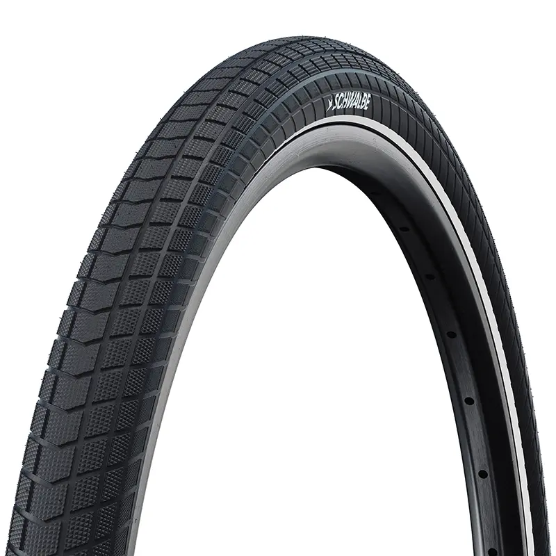 إطار دراجة جبلية حضرية Schwalbe Motion Super Moto-X أسود 20 × 2.15