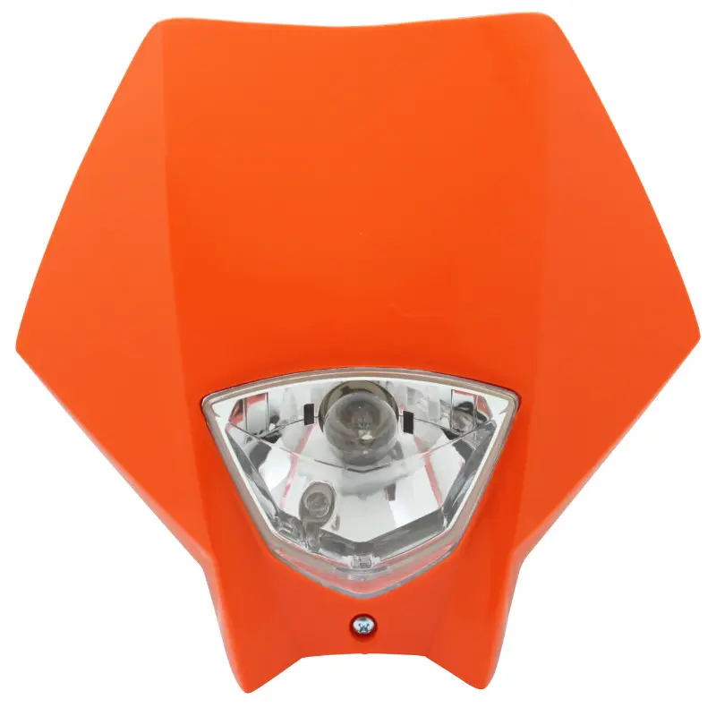 Plaque phare tête de fourche 50 à boîte universel Master orange Sélection P2R