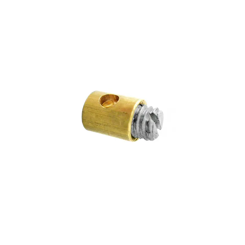 Gaszug-Klemmschelle Cyclo Durchmesser 5 mm Länge 6 mm für Targa-Griff aus Messing Selektion P2R