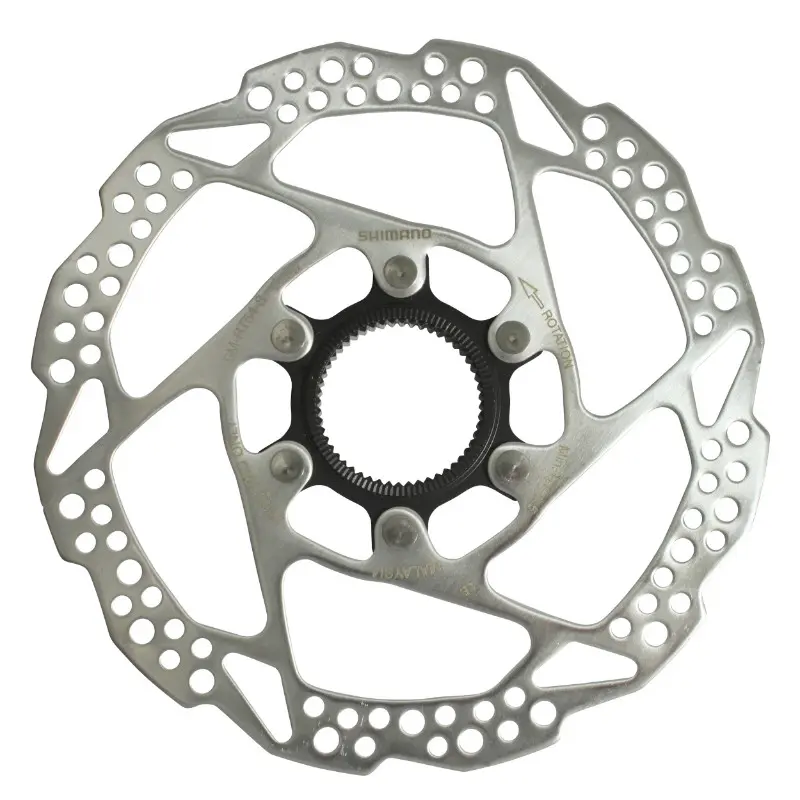 Disque de frein VTT Centerlock Shimano 160 mm Deore RT54 pour plaquettes résine