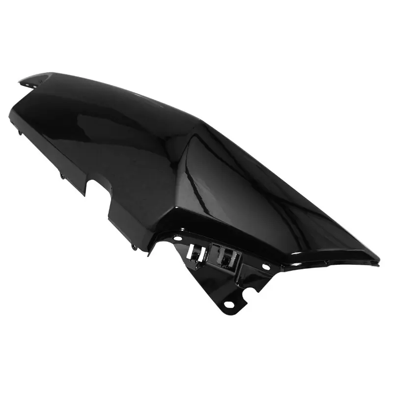 P2R 적응형 Yamaha 500 TMAX 2008-2011 블랙 브라이트 오른쪽 후면 커버 페어링