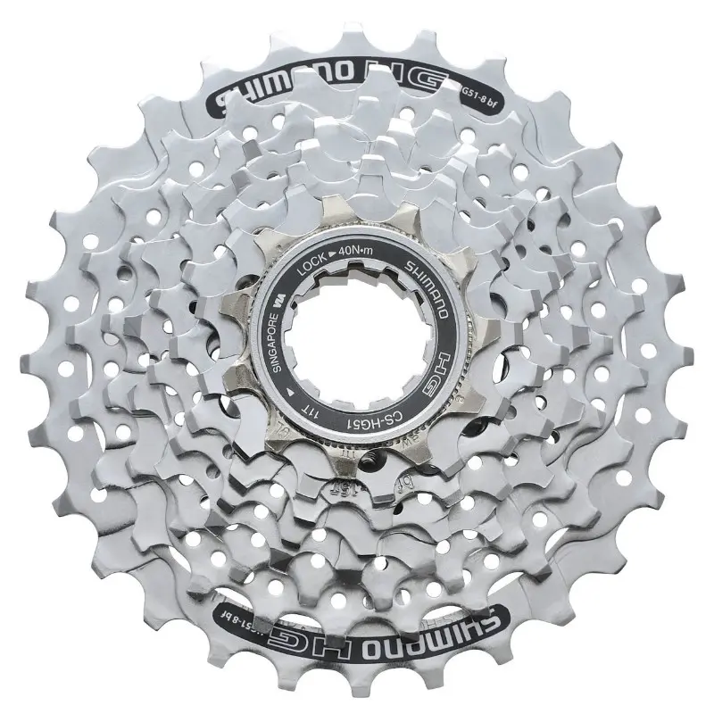 Cassette 8 versnellingen Shimano Alivio HG51 11-28