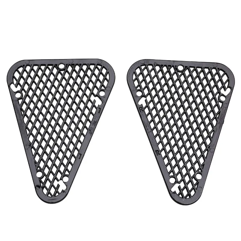 Hintere Schalenverkleidung Replay design für MBK 50 Booster 2004+ / Yamaha 50 BWS 2004+ schwarz (Paar)