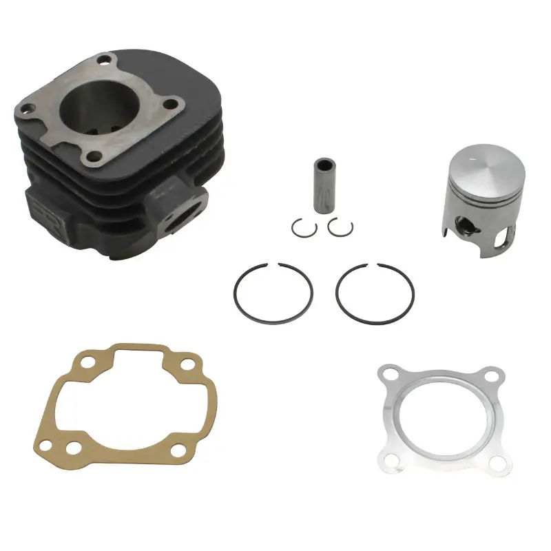 Cylindre DR fonte pour CPI 50 Popcorn, Oliver, Aragon, Hussar-Keeway 50 Focus, Hurricane, Matrix, F-Act-Generic 50 XOR, Ideo (axe de 12 mm)