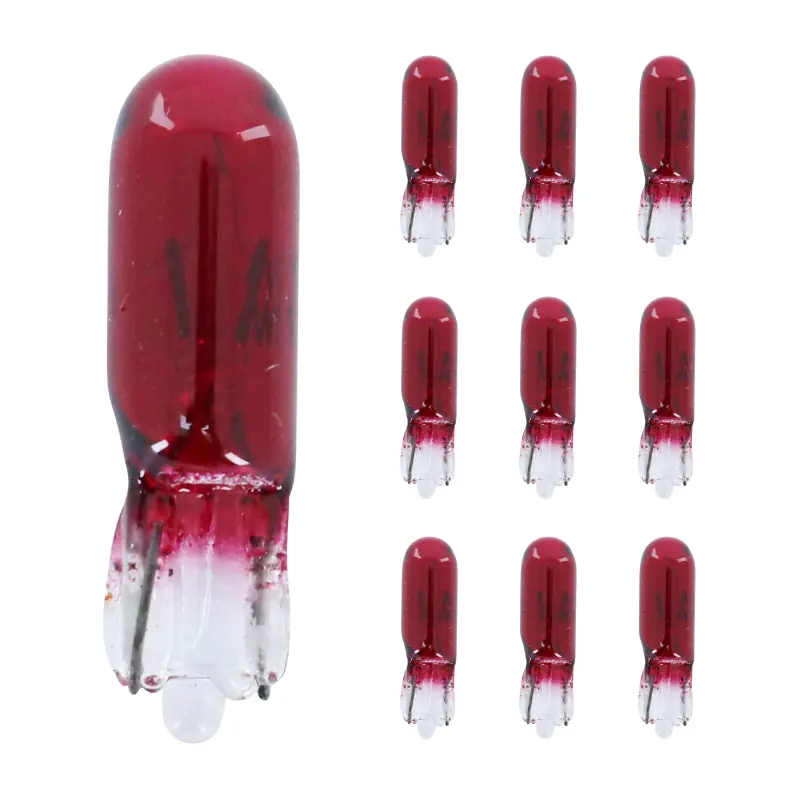 Standard bulb 12V 1.2W W2X4.6D base red instrument REPLAY (box of 10)