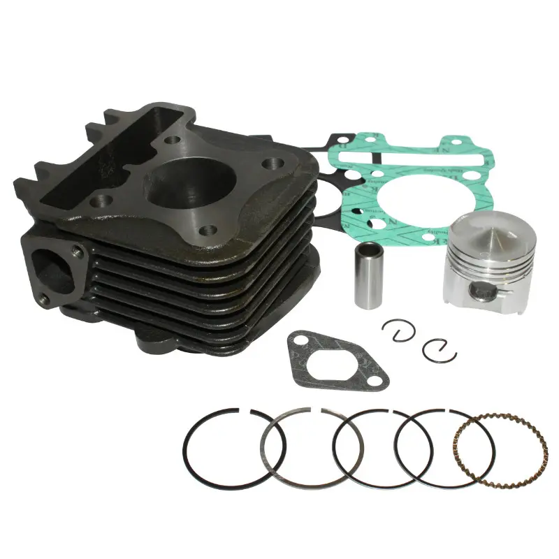 Zylinder Piaggio 50 Zip 4T, Liberty 4T, Fly 4T, Vespa ET4, Vespa LX 4T, Derbi Atlantis 4T, Boulevard 4T, Aprilia Scarabeo 4T - P2R Premium-Gusseisen