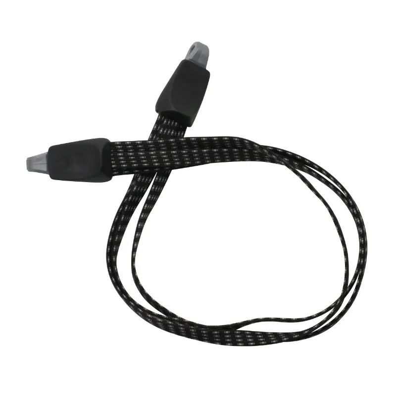 Spannband P2R Fahrrad flach Doppeldraht mit Haken 580 mm schwarz-grau