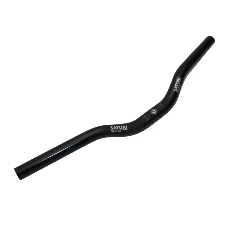 Lenker City Single Speed Fixie Aluminium schwarz 25,4 L480 Rise 25 mm Winkel 9° P2R