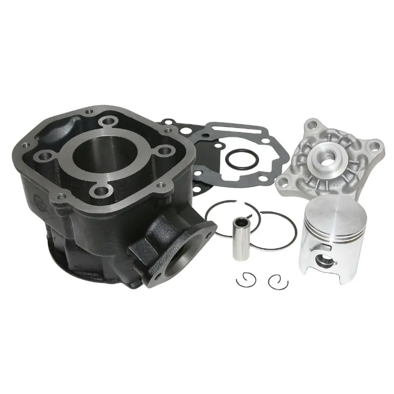 Haut moteur 50 à boîte Artek K1 fonte pour Derbi 50 Senda 2006+, GPR 2006+, Gilera 50 SMT 2006+, RCR 2006+ (moteur Piaggio Euro 3)