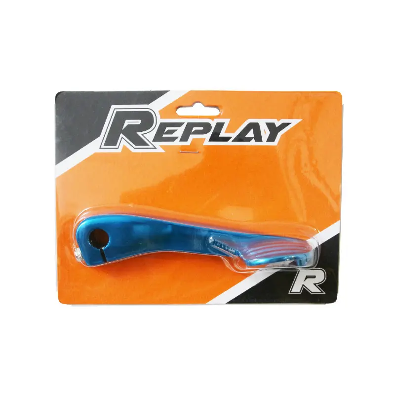 Kickstarter REPLAY Aluminium MBK 50 Booster / Yamaha 50 BWS / Aerox blau — Ansicht 2