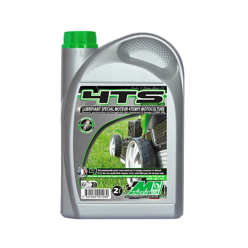 4-takts motorolie syntetisk MINERVA MOTOCULTURE 10W30 2L