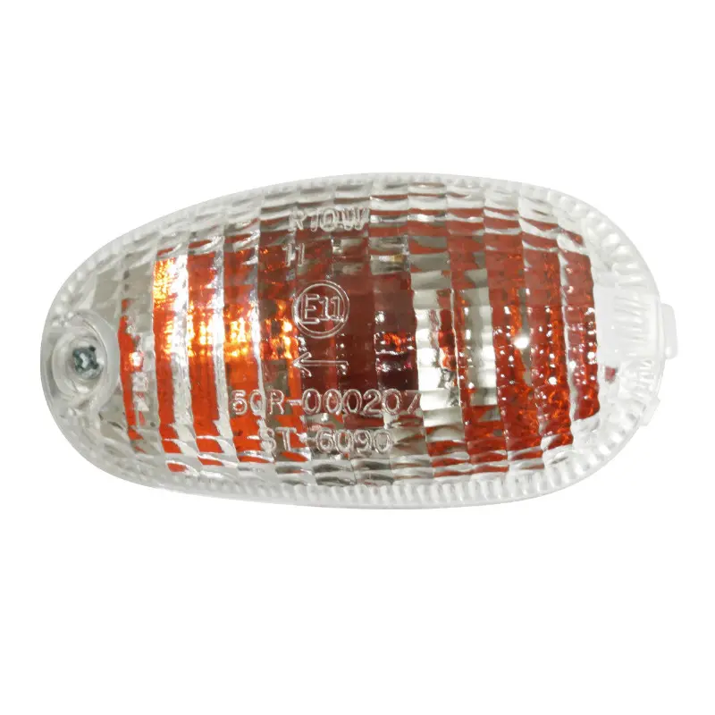 Clignotant avant gauche transparent adaptable Piaggio 50 Typhoon 2004+ homologué CE
